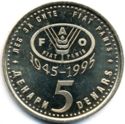 5 Denari (50th anniversary of the F.A.O.)
