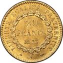 20 Francs (Genius. A - Paris)