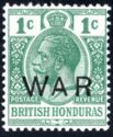 King George V (1865-1936) - Overprinted
