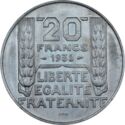 20 Francs (Essai - Al)