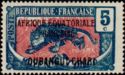 Leopard (Panthera pardus) overprint