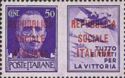 War Propaganda, Aviation - Overprinted on the two parts