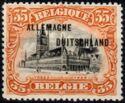 Overprint "ALLEMAGNE DUITSCHLAND" on Ypres - Perf. 14