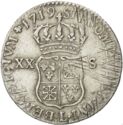 20 Sols (Louis XV. - 1/6 Ecu - L - Bayonne)