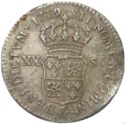 20 Sols (Louis XV. - 1/6 Ecu - & - Aix)