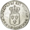 20 Sols (Louis XV. - 1/6 Ecu - R - Orléans)