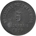 5 Pfennig (Rödlische Holzwarenfabr.)