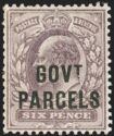 King Edward VII - Overprint - GOVT PARCELS