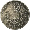 24 Sols (Louis XV. 1/5 Ecu. S - Reims)
