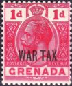 King George V - WAR TAX