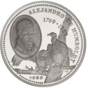 5 Pesos (naturalist Alexander von Humboldt 1769 – 1859)