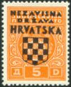 Overprint on Postage Due Stamp