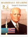 Dwight D. Eisenhower (1890-1969), Flags of Alaska & Hawaii