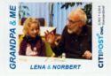 Grandpa and me Spendenmarken I – Lena & Norbert