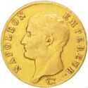 40 Francs (Emperor. U - Turin)