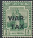 Seated Britannia - Overprinted 'WAR TAX'