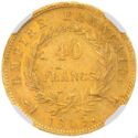 40 Francs (Empire. Lauerate. - M - Toulouse)