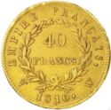 40 Francs (Empire. Lauerate. - W - Lille)