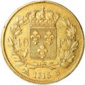 40 Francs (Luis XVIII - B - Rouen)