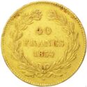 40 Francs (Louis Philippe I - L - Bayonne)