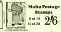 GPO, Palazzo Parisio, Valletta - Stamp Booklet