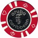 $5 - Aruba - Carribean