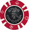 $5 - Aruba - Carribean