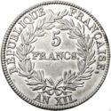 5 Francs (Essai by Brenet)