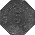 5 Pfennig (E. Merck)