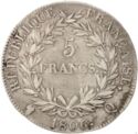 5 Francs (Emperor. Q - Perpignan)