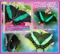 Emerald swallowtail (Papilio polinurus)