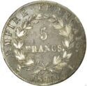 5 Francs (Hundred Days - L - Bayonne)