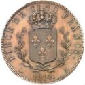5 Francs (Louis XVIII - Essai by Droz. A - Paris)