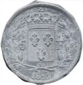 5 Francs (Louis XVIII - Essai by Michaut. A - Paris)