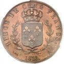 5 Francs (Louis XVIII - Essai by Droz. A - Paris)