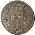 5 Francs (Louis XVIII. I - Limoges)