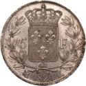 5 Francs (Louis XVIII. K - Bordeaux)