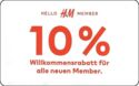 Hello H&M Member - 10% Willkommensrabatt