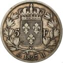 5 Francs (Charles X. H - La Rochelle)