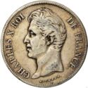 5 Francs (Charles X. H - La Rochelle)