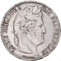 5 Francs (Louis Philips I. B - Rouen. Raised edge)