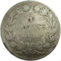 5 Francs (Louis Philips I. - Limoges. Laureated. Domard)
