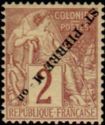 Type Alphée Dubois overprint