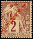 Type Alphée Dubois overprint