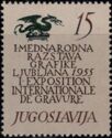 1st International Graphic Exhibition, Ljubljana, 1955