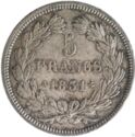 5 Francs (Louis Philips I. Essai by Domard - Paris)