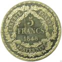 5 Francs (Essai by Bovy)