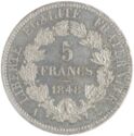 5 Francs (Essai by Caunois)