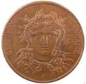 5 Francs (Essai by Gayrard - Copper)