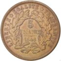 5 Francs (Essai by Boivin - Copper)